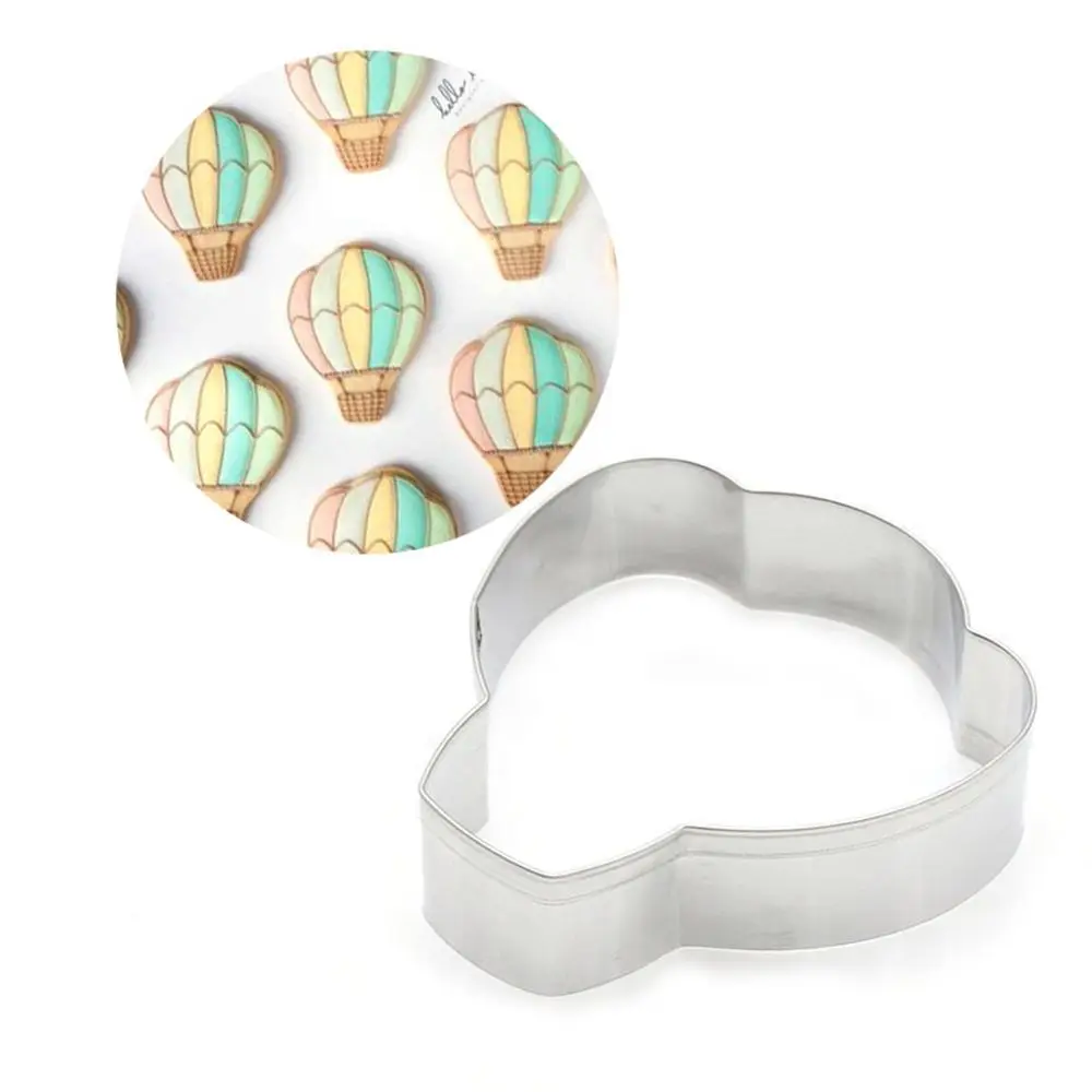 Stainless Steel Cookie Cutter Biscuit Mold DIY Kitchen Baking Tools Hot Air Balloon Shape Fondant Cutting
Stainless Steel Cookie Cutter Biscuit Mold DIY Kitchen Baking Tools Hot Air Balloon Shape Fondant Cutting