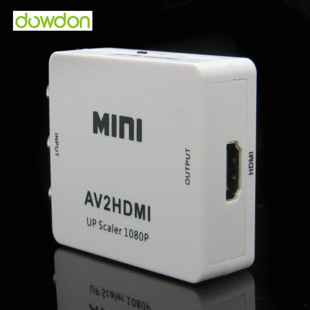 3 Chips Type 1080P Full HD RCA to HDMI AV2HDMI Signal Converter for Multimedia Devices
3 Chips Type 1080P Full HD RCA to HDMI AV2HDMI Signal Converter for Multimedia Devices