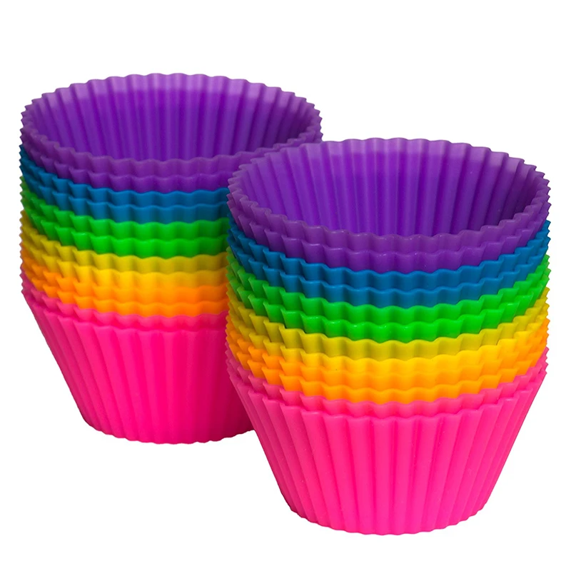 12pcs Silicone Muffin Cup Chocolate Cake Mold Cupcake Baking Accessories cake mold cake decorating tools
12pcs Silicone Muffin Cup Chocolate Cake Mold Cupcake Baking Accessories cake mold cake decorating tools