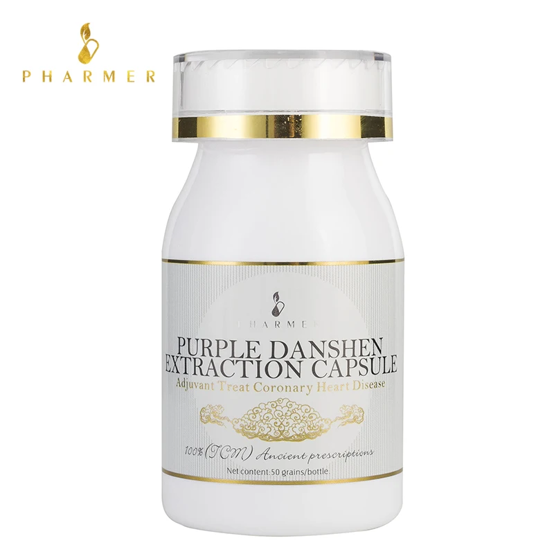 Pharmer Purple Danshen Extraction Capsule, Adjuvant Treat Coronary Heart Disease, Cure coronary heart disease, 50pcs
Pharmer Purple Danshen Extraction Capsule, Adjuvant Treat Coronary Heart Disease, Cure coronary heart disease, 50pcs