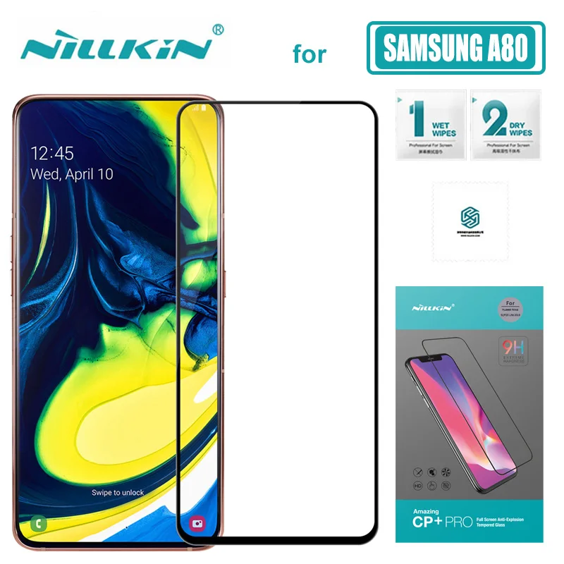 for Samsung Galaxy A80 A90 Glass Nillkin CP+ Pro Full Cover Tempered Glass Screen Protector for Samsung A80 A90 Nilkin HD Glass
for Samsung Galaxy A80 A90 Glass Nillkin CP+ Pro Full Cover Tempered Glass Screen Protector for Samsung A80 A90 Nilkin HD Glass