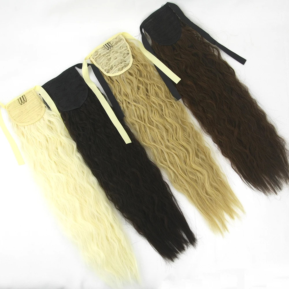 Soowee 55cm long Kinky Curly Hair Pony Tail Hairpieces Drawstring Ponytails Synthetic Hair Extension Hair Pieces Peruca
Soowee 55cm long Kinky Curly Hair Pony Tail Hairpieces Drawstring Ponytails Synthetic Hair Extension Hair Pieces Peruca