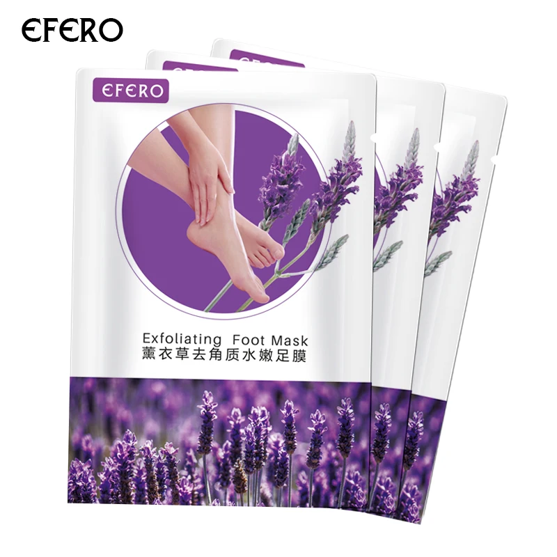 efero Exfoliating Foot Mask for Pedicure Lavender Foot Care Moisturizing Socks Baby Foot Remove Cuticles Baby Feet Mask 6Pair
efero Exfoliating Foot Mask for Pedicure Lavender Foot Care Moisturizing Socks Baby Foot Remove Cuticles Baby Feet Mask 6Pair
