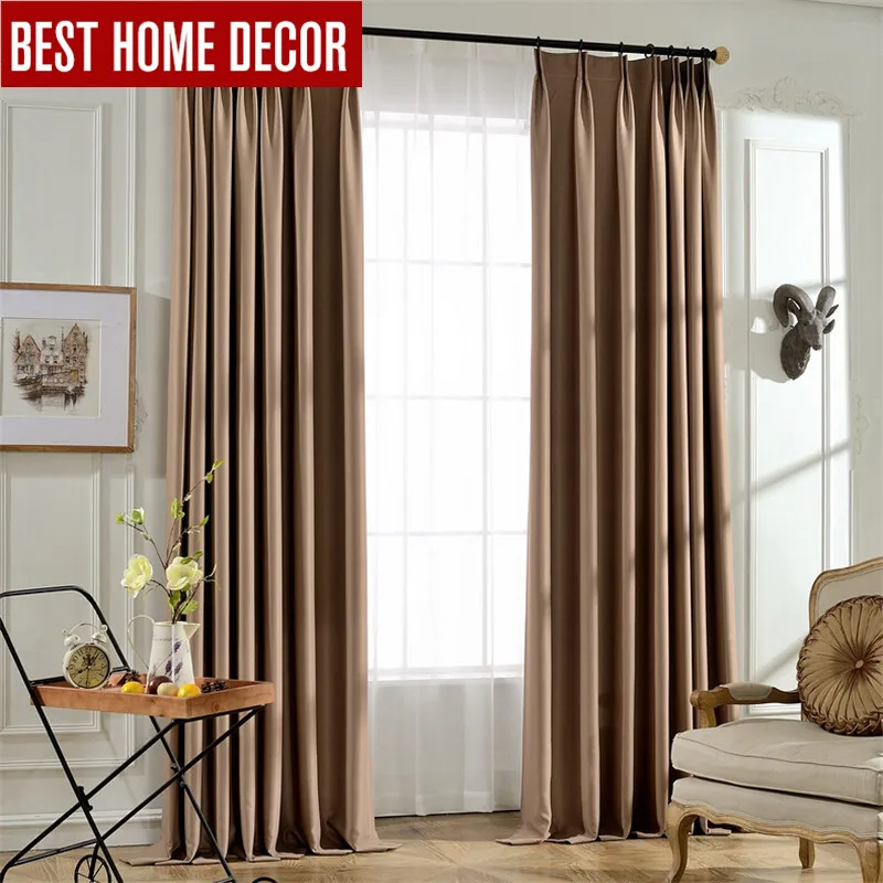 BHD tailor-made solid modern blackout curtains for window blinds 95% shading blackout curtains for living room bedroom drapes
BHD tailor-made solid modern blackout curtains for window blinds 95% shading blackout curtains for living room bedroom drapes