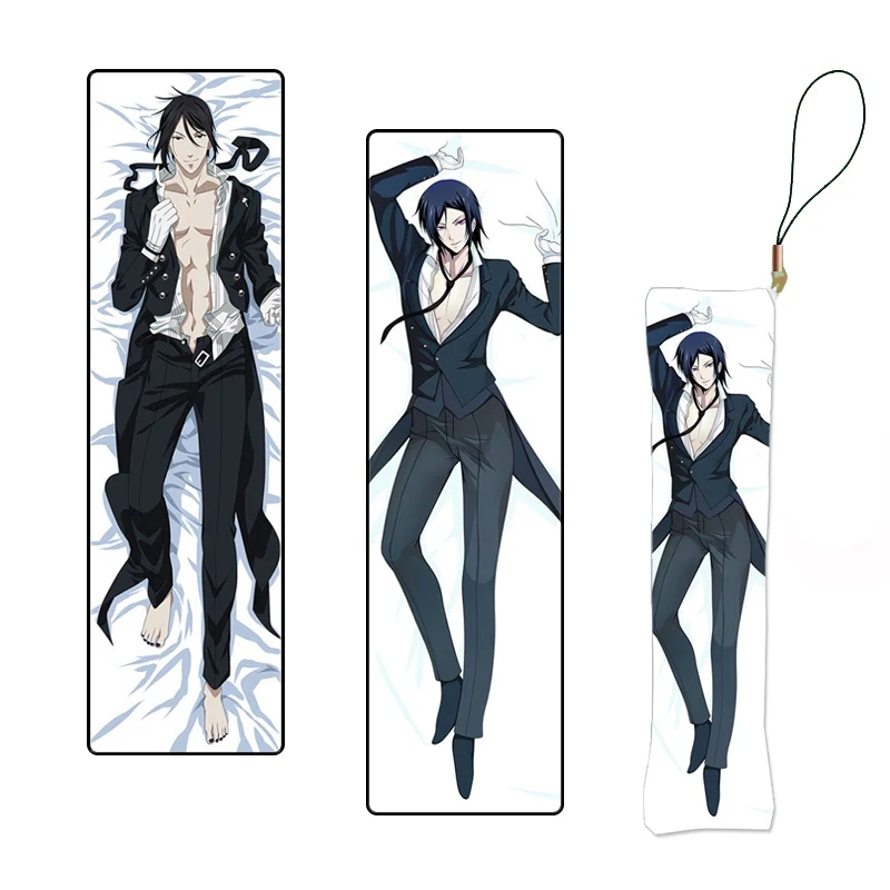 Black Butler Sebastian Michaelis Anime Mini Dakimakura Keychain Pillow Hanging Decoration Phone Strap Gift Custom Made
Black Butler Sebastian Michaelis Anime Mini Dakimakura Keychain Pillow Hanging Decoration Phone Strap Gift Custom Made