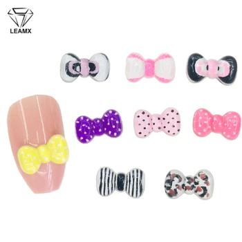 LEAMX 50pcs/bag Resin Bow Nails Art Decorations 3D Acrylic Bow Tie Design Nail Art Decor Nails Charms Girls Finger Jewelry L484
LEAMX 50pcs/bag Resin Bow Nails Art Decorations 3D Acrylic Bow Tie Design Nail Art Decor Nails Charms Girls Finger Jewelry L484