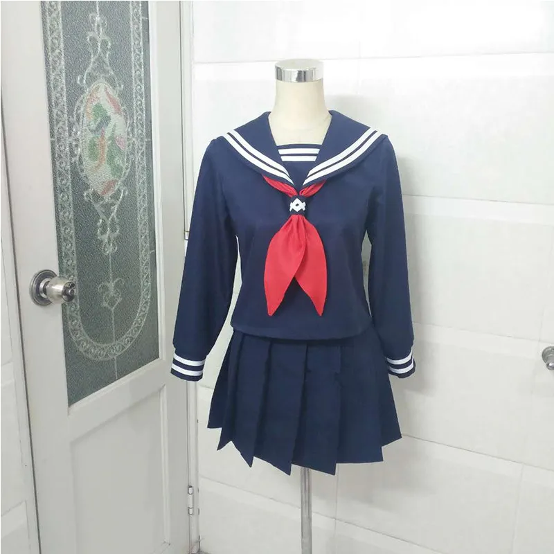Anime Fate/stay night cosplay Saber Arturia Pendrago JK Japanese daily shool uniform Halloween costume Sailor suit top+skirt+tie
Anime Fate/stay night cosplay Saber Arturia Pendrago JK Japanese daily shool uniform Halloween costume Sailor suit top+skirt+tie
