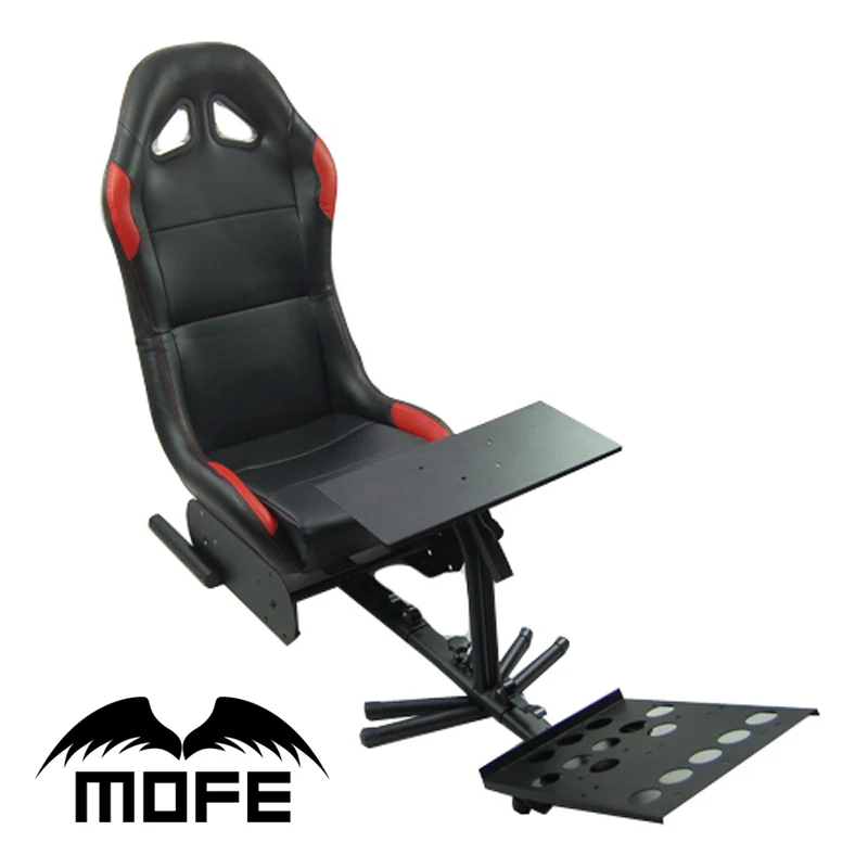 

Adjustable Folding Racing Simulator Seat With Support of Steering Wheel+Pedal+Shift Knob Holder + Carpet for Logitech G27 G29