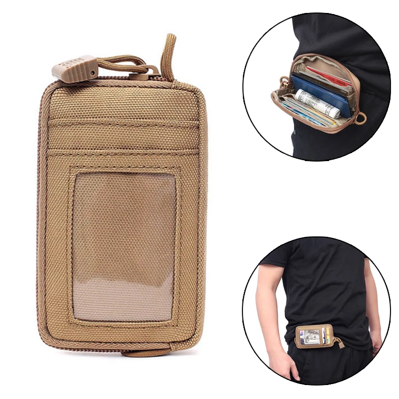 Tactical Wallet Card Bag Waterproof Card Key Holder Money Pouch Pack Outdoor Military Multifunction Wallet Waist Bag for Hunting
Tactical Wallet Card Bag Waterproof Card Key Holder Money Pouch Pack Outdoor Military Multifunction Wallet Waist Bag for Hunting