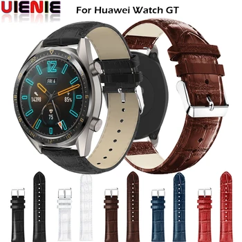UIENIE Crocodile Leather Watchband for Huawei Watch GT Watch Band Replacement Bracelet Strap Band Stainless Steel Buckle Clasp
UIENIE Crocodile Leather Watchband for Huawei Watch GT Watch Band Replacement Bracelet Strap Band Stainless Steel Buckle Clasp