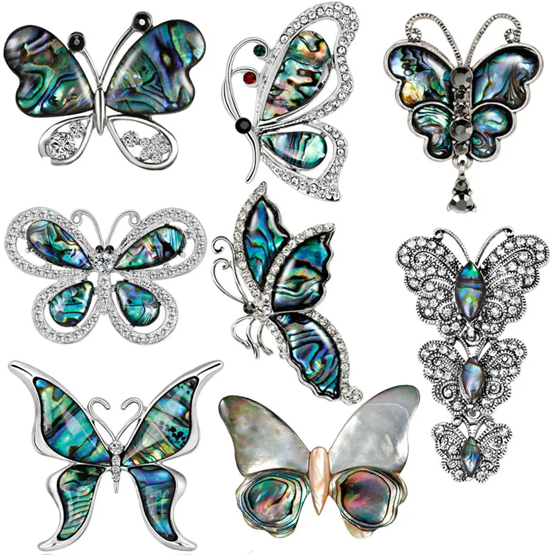 Fashion Abalone Shell Butterfly Brooch Clothes Accessories Pin Hijab Insect Animal Brooches Women Men Jewelry Pins Suit Dress
Fashion Abalone Shell Butterfly Brooch Clothes Accessories Pin Hijab Insect Animal Brooches Women Men Jewelry Pins Suit Dress