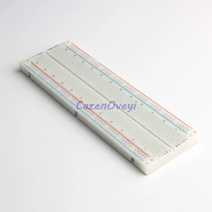1pcs/lot Breadboard 830 Point Solderless PCB Bread Board MB-102 MB102 Test Develop DIY In Stock
1pcs/lot Breadboard 830 Point Solderless PCB Bread Board MB-102 MB102 Test Develop DIY In Stock