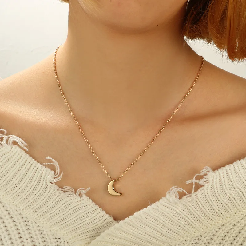 Bohemian Small Moon choker Necklace for women Trendy gold chain Necklaces in collar Chocker necklace jewelry accesorios mujer
Bohemian Small Moon choker Necklace for women Trendy gold chain Necklaces in collar Chocker necklace jewelry accesorios mujer