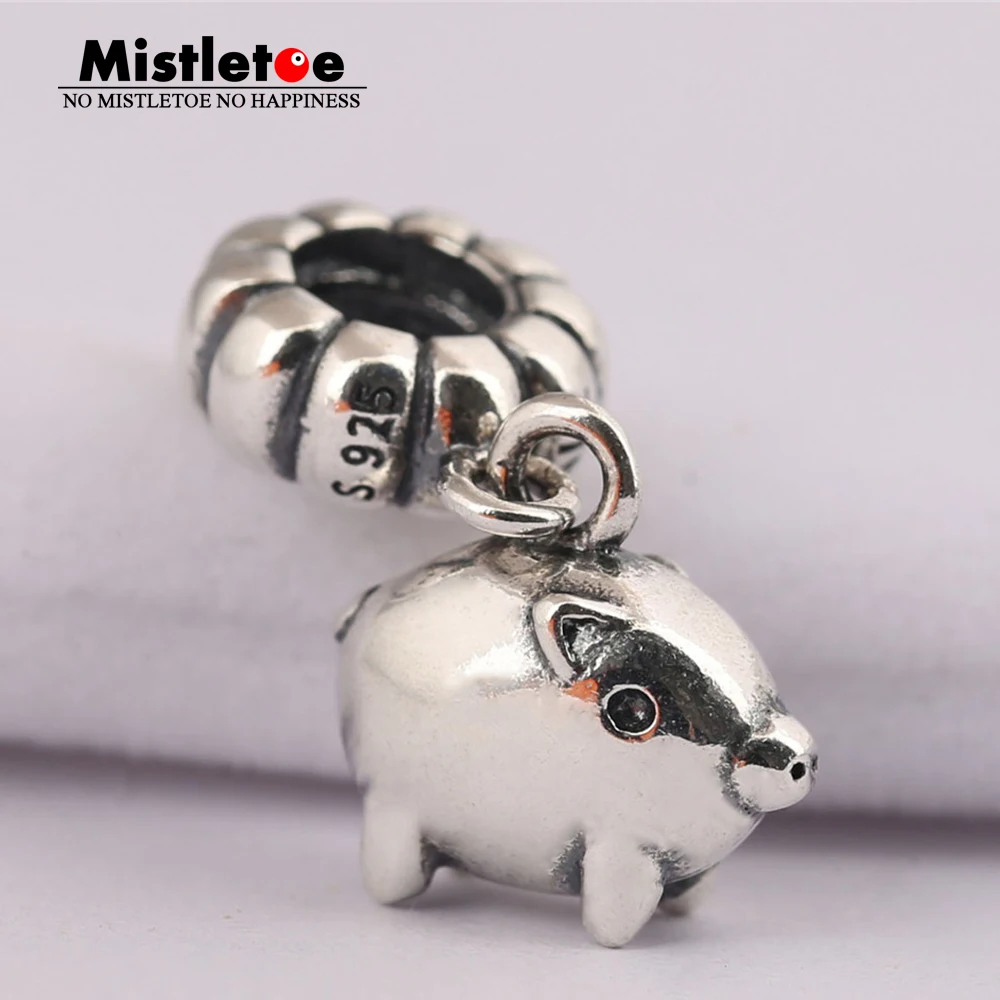 Mistletoe Jewelry Authentic 925 Sterling Silver Animal Zodiac Pig Dangle Charm Bead Fit European Bracelet
Mistletoe Jewelry Authentic 925 Sterling Silver Animal Zodiac Pig Dangle Charm Bead Fit European Bracelet