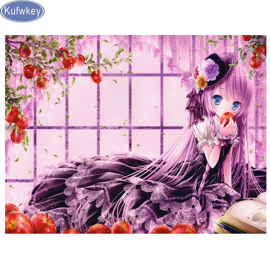 Full Drill Square 5D DIY Diamond Painting Anime Girl,Diamond Embroidery sale Cross Stitch Rhinestone Painting Christmas decor
Full Drill Square 5D DIY Diamond Painting Anime Girl,Diamond Embroidery sale Cross Stitch Rhinestone Painting Christmas decor
