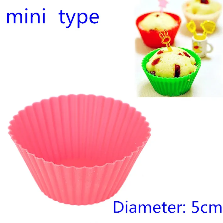 12pcs/lot New 5CM Round Shape Silicone Muffin Cupcake Mould Case Bakeware Maker Mold Tray Baking Cup Liner Baking Molds
12pcs/lot New 5CM Round Shape Silicone Muffin Cupcake Mould Case Bakeware Maker Mold Tray Baking Cup Liner Baking Molds