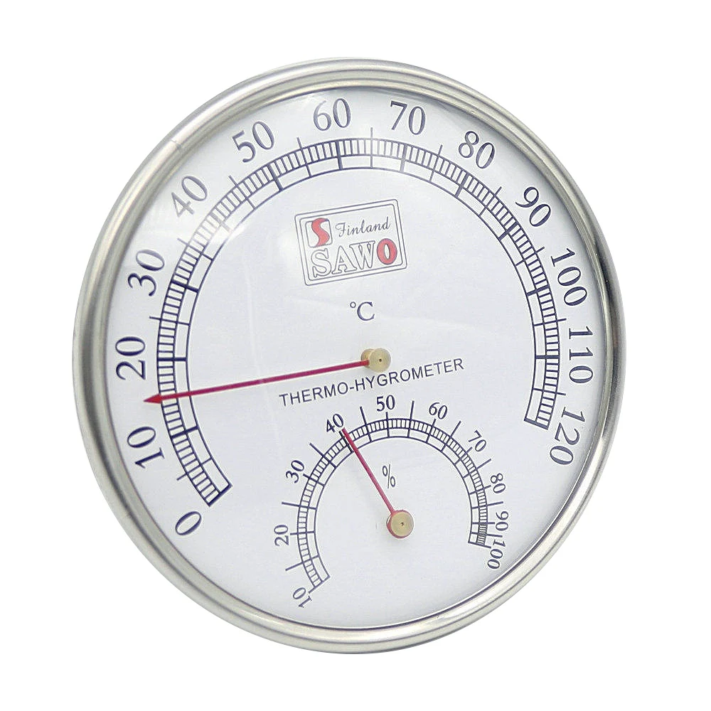 EASY-Sauna Thermometer Metal Case Steam Sauna Room Thermometer Hygrometer Bath And Sauna Indoor Outdoor Used
EASY-Sauna Thermometer Metal Case Steam Sauna Room Thermometer Hygrometer Bath And Sauna Indoor Outdoor Used