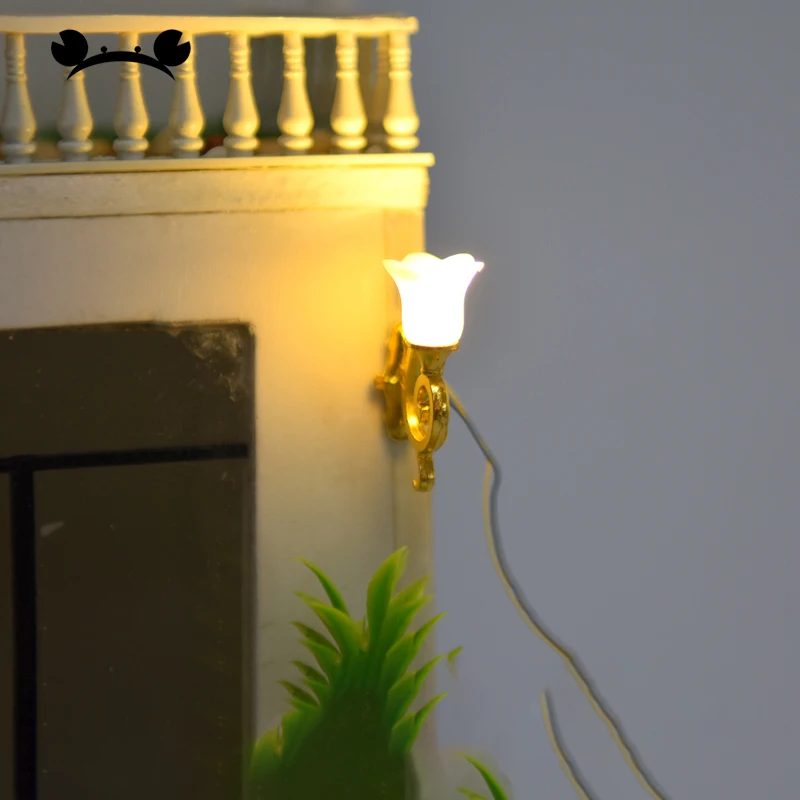 5pcs Exquisite Wall Lamp 1:20 Scale 3V LED Wall Lights Model Railway Layout Sand Table Decoration
5pcs Exquisite Wall Lamp 1:20 Scale 3V LED Wall Lights Model Railway Layout Sand Table Decoration