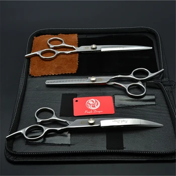 Down-3Pcs 7" 19.5cm Purple Dragon Thinning Shears Cutting Scissors Grooming-for-dog Professional Pets Hair Clipping Shears Z3001
Down-3Pcs 7" 19.5cm Purple Dragon Thinning Shears Cutting Scissors Grooming-for-dog Professional Pets Hair Clipping Shears Z3001