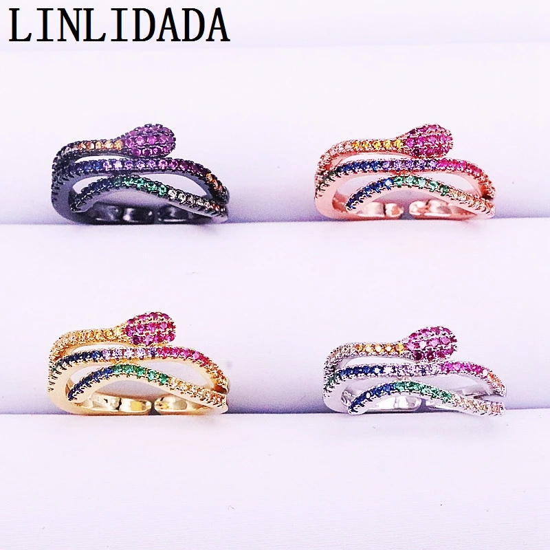 10Pcs Fashion Jewelry Rainbow Multi Color Cubic Zirconia Adjustable Rings for Girls Women
10Pcs Fashion Jewelry Rainbow Multi Color Cubic Zirconia Adjustable Rings for Girls Women