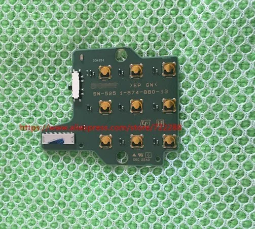Repair Parts For Sony HVR-MRC1 HVR-MRC1K CF Card Recording Unit keyboard Button Operation Plate
Repair Parts For Sony HVR-MRC1 HVR-MRC1K CF Card Recording Unit keyboard Button Operation Plate