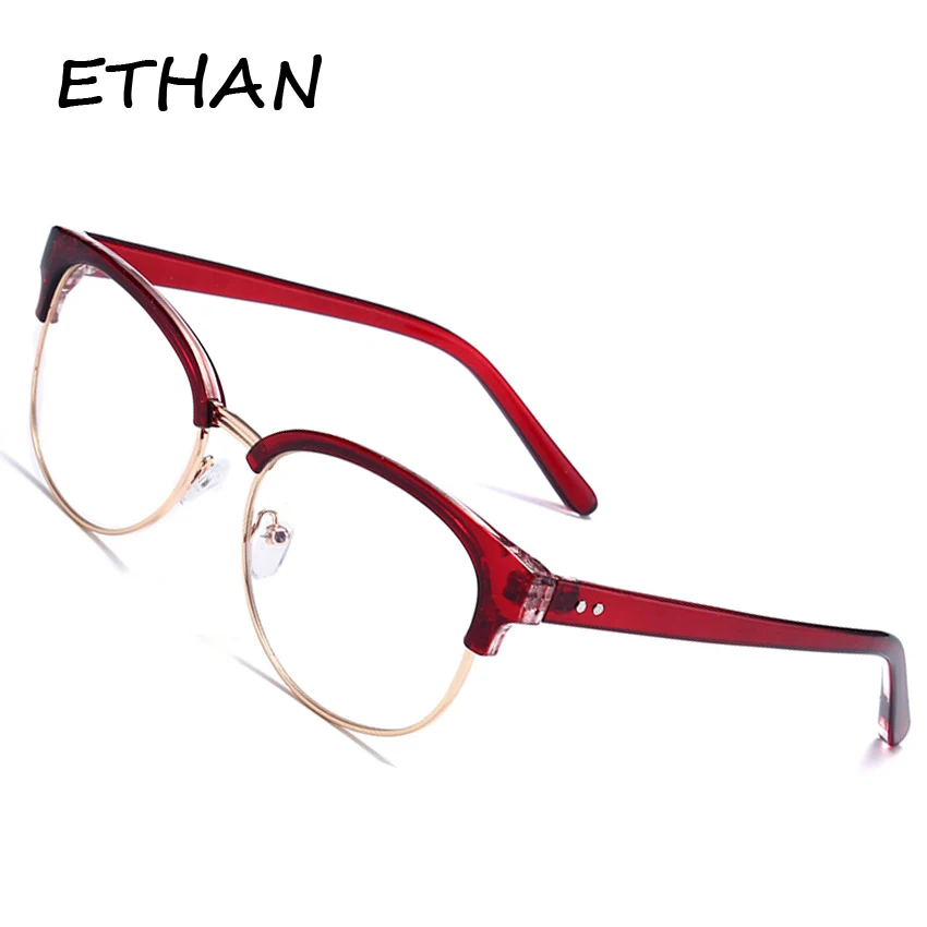 Women Brand Designer Goggle Eyewear Anti Blue Light Clear Lens Semi-Rimless Glasses Business Eyewear Unisex
Women Brand Designer Goggle Eyewear Anti Blue Light Clear Lens Semi-Rimless Glasses Business Eyewear Unisex