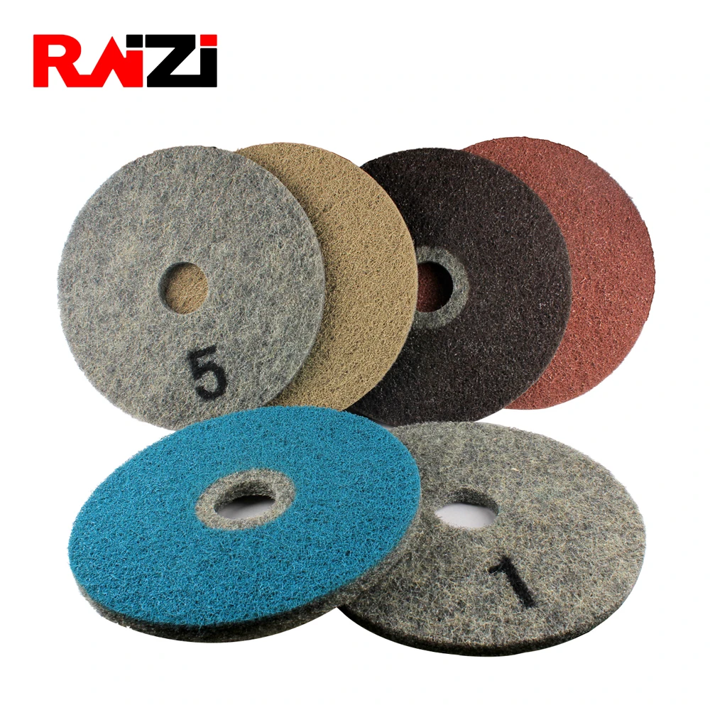 Raizi 11 Inch diamond impregnated floor polishing pads disc for concrete granite marble on floor grinding machine grinder
Raizi 11 Inch diamond impregnated floor polishing pads disc for concrete granite marble on floor grinding machine grinder