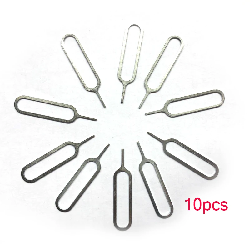 10pcs/lot Smartphone Take Sim Card Remover Tool Pin Needle Replacement Parts
10pcs/lot Smartphone Take Sim Card Remover Tool Pin Needle Replacement Parts