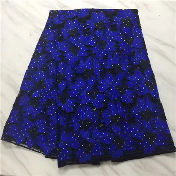 New Design High quality Stones blue nigerian Lace Wedding 2018 African Lace Fabric/ guipure Cord Lace Fabric for Party Dress
New Design High quality Stones blue nigerian Lace Wedding 2018 African Lace Fabric/ guipure Cord Lace Fabric for Party Dress