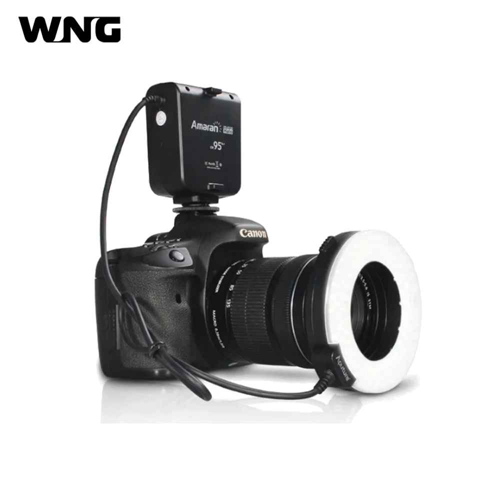 Halo HN100 CRI 95 Macro LED Ring Flash/Continuous Light For D7100 D7000 D5200 D5100 D800 D800E D700 D3200 D600 D90 DSLR Camera
Halo HN100 CRI 95 Macro LED Ring Flash/Continuous Light For D7100 D7000 D5200 D5100 D800 D800E D700 D3200 D600 D90 DSLR Camera
