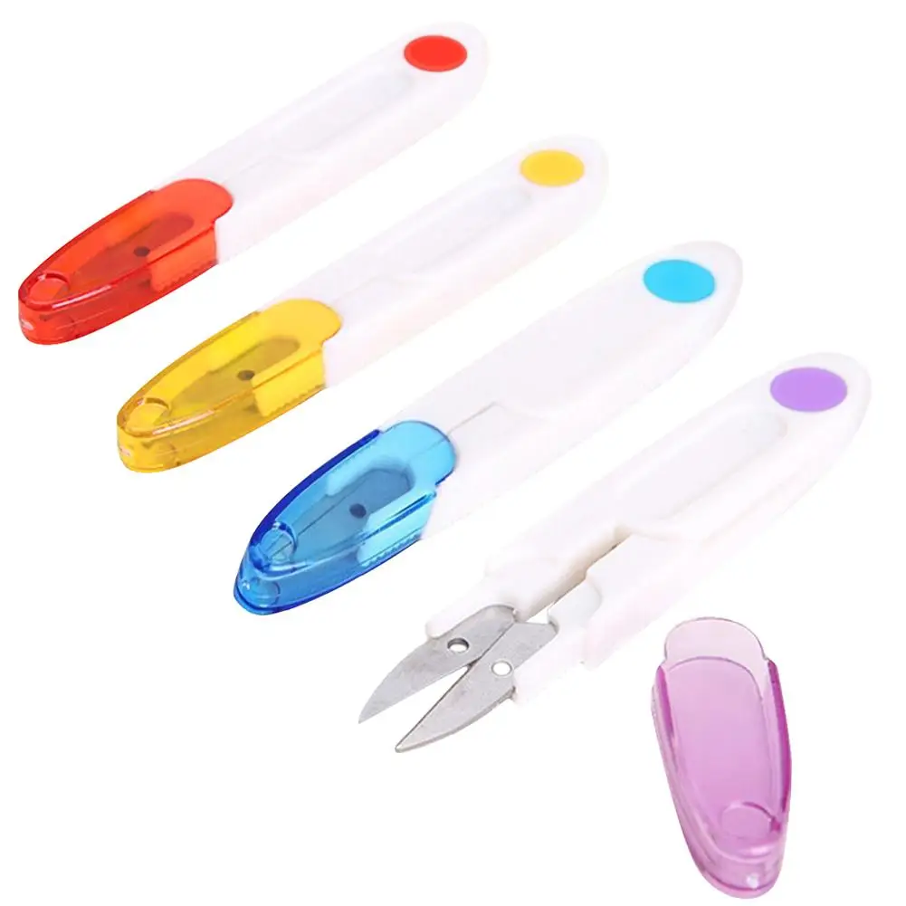 1PC Stainless Steel Trimmer Cross-stitch Clipper Snip Thread Cutter With Cover Sewing Scissors Accessory Tools U-shaped Scissors
1PC Stainless Steel Trimmer Cross-stitch Clipper Snip Thread Cutter With Cover Sewing Scissors Accessory Tools U-shaped Scissors