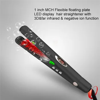 Professional Hair Straightener LED Display Flat Iron Straightening Irons Straight Hairstyle Styling Tool
Professional Hair Straightener LED Display Flat Iron Straightening Irons Straight Hairstyle Styling Tool