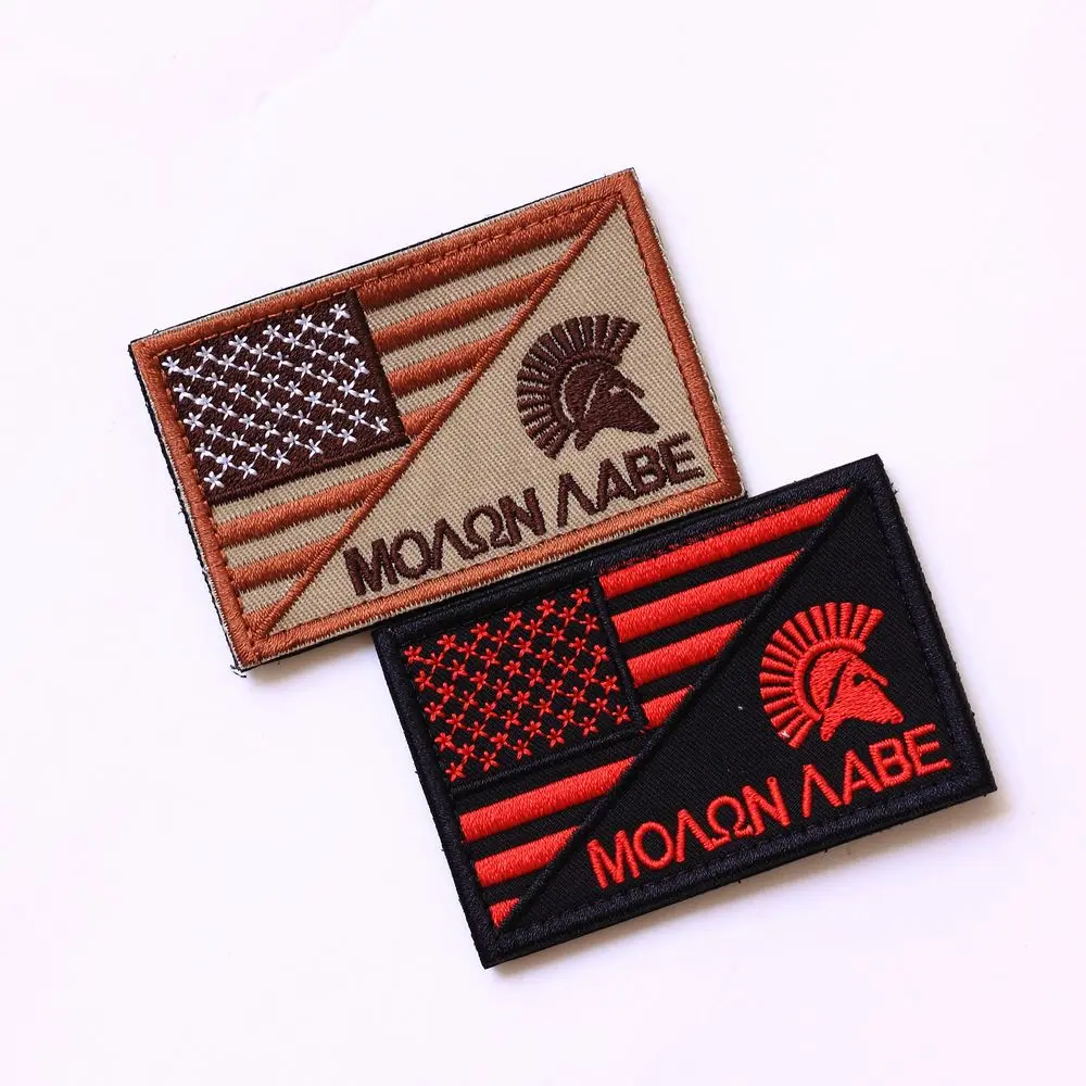 TSNK Military Enthusiasts Embroidery Patch Army Tactical Boost Morale Badge" USA Flag/Warrior" Armlet
TSNK Military Enthusiasts Embroidery Patch Army Tactical Boost Morale Badge" USA Flag/Warrior" Armlet