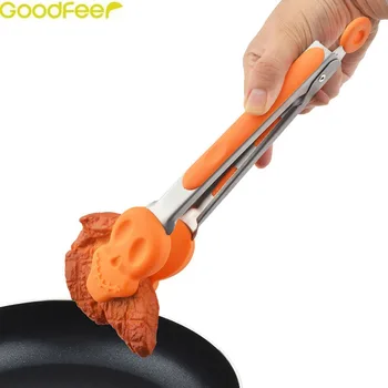 Goodfeer Halloween Stainless Steel Ghost Skull Barbecue Tongs Food Tongs for Indoor and Outdoor Cooking Baking Kitchen Too
Goodfeer Halloween Stainless Steel Ghost Skull Barbecue Tongs Food Tongs for Indoor and Outdoor Cooking Baking Kitchen Too