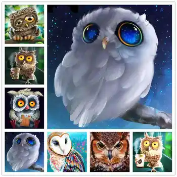 Diy 5D Diamond Embroidery Animal Owl Full Set Diamond Mosaic Small Cute Owl Round/Square 5D Diamond Painting Cross Stitch Kits
Diy 5D Diamond Embroidery Animal Owl Full Set Diamond Mosaic Small Cute Owl Round/Square 5D Diamond Painting Cross Stitch Kits