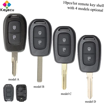 KEYECU 10PCS/Lot Remote Control Car Key Shell Case With 2 Buttons - FOB for Renault Duster Dokker Trafic Clio4 Master3 Logan
KEYECU 10PCS/Lot Remote Control Car Key Shell Case With 2 Buttons - FOB for Renault Duster Dokker Trafic Clio4 Master3 Logan