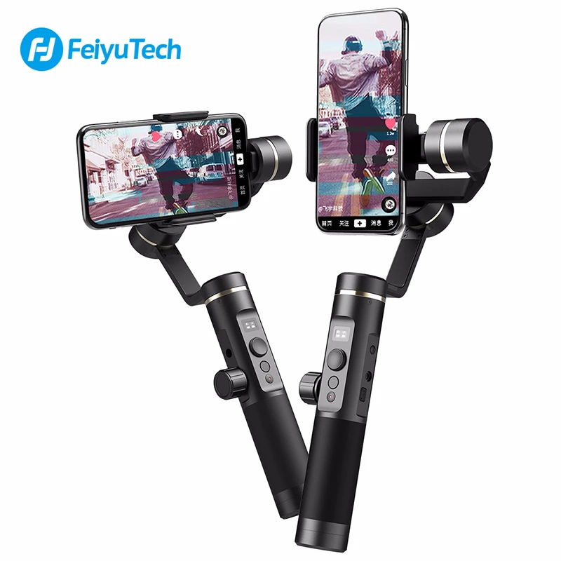 Feiyu Tech SPG 2 3-Axis Handheld Gimbal for Phone Portable Bluetooth Stabilizer for Gopro 7/6/5/4 iPhone XS 7 8 Samsung S8 S7 S9
Feiyu Tech SPG 2 3-Axis Handheld Gimbal for Phone Portable Bluetooth Stabilizer for Gopro 7/6/5/4 iPhone XS 7 8 Samsung S8 S7 S9