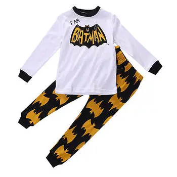 For 2-8Y Kids Boys Batman Winter 100cm Cotton Nightwear Pajamas Set Sleepwear 2pc
For 2-8Y Kids Boys Batman Winter 100cm Cotton Nightwear Pajamas Set Sleepwear 2pc