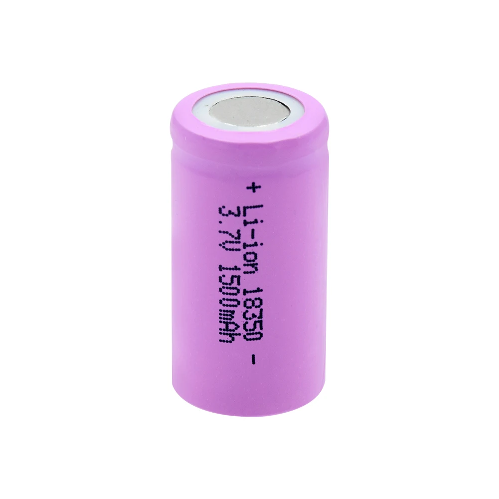 HOT SALE 1/2/4 PCS 3.7V 1500MAH LITHIUM BATTERY 18350 RECHARGEABLE LI-ION BATTERY HIGH DRAIN FOR VAPE TOY TORCH
HOT SALE 1/2/4 PCS 3.7V 1500MAH LITHIUM BATTERY 18350 RECHARGEABLE LI-ION BATTERY HIGH DRAIN FOR VAPE TOY TORCH