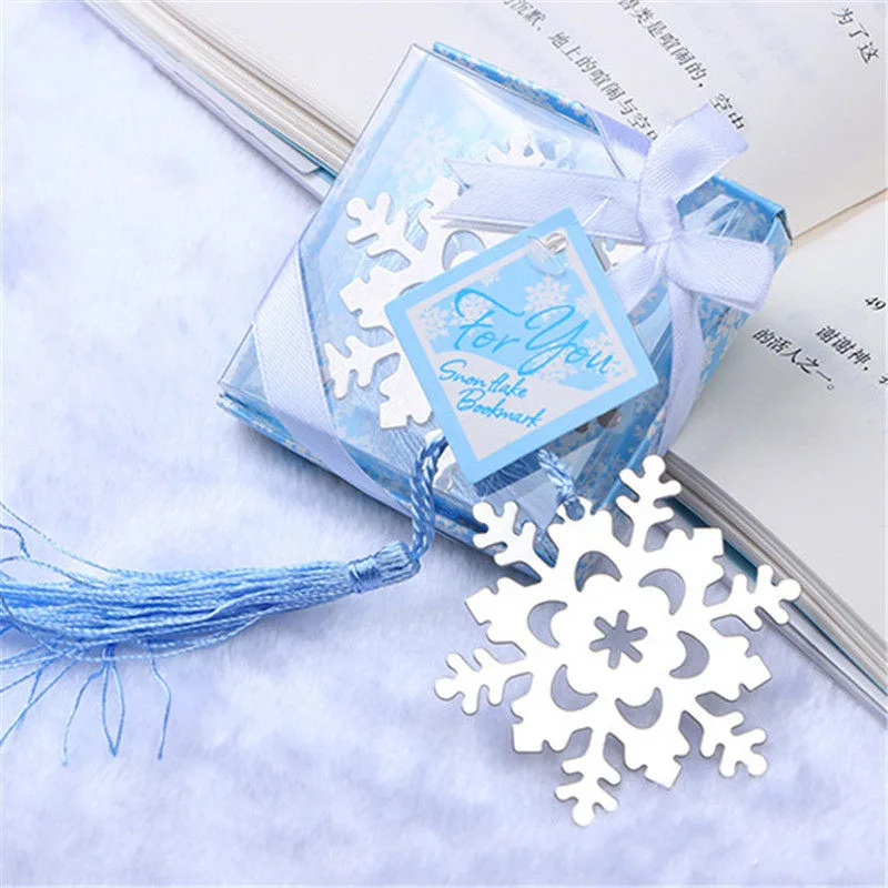 Book Marker Snowflake Bookmarks Winter Flower Pendant Gifts Tassel Favors Thanksgiving Christmas Birthday Gift With Gift Box
Book Marker Snowflake Bookmarks Winter Flower Pendant Gifts Tassel Favors Thanksgiving Christmas Birthday Gift With Gift Box