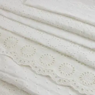 SICODA 2meteExquisite Lace 100% cotton cutout embroidered fabric handmade diy thin cloth for girl dress embroidery shirt making
SICODA 2meteExquisite Lace 100% cotton cutout embroidered fabric handmade diy thin cloth for girl dress embroidery shirt making