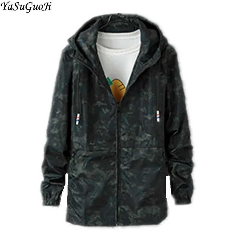 YASUGUOJI new 2018 autumn fashion camouflage polyester jacket men hooded male jacket plus size 8xl men's windbreaker JK29
YASUGUOJI new 2018 autumn fashion camouflage polyester jacket men hooded male jacket plus size 8xl men's windbreaker JK29