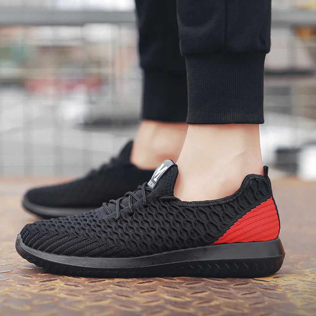 men shoes 2019 new man casual shoes fashion Men's Mesh Breathable Non-Slip Outdoor Sneakers Solid Color Wild Casual Shoes
men shoes 2019 new man casual shoes fashion Men's Mesh Breathable Non-Slip Outdoor Sneakers Solid Color Wild Casual Shoes