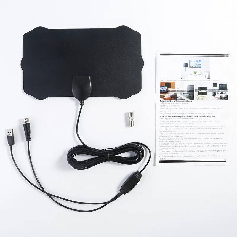 Mini HDTV Small Size HD TV Antenna Digital Indoor HDTV 1080p ATSC Indoor Antenna Can Do F Head
Mini HDTV Small Size HD TV Antenna Digital Indoor HDTV 1080p ATSC Indoor Antenna Can Do F Head