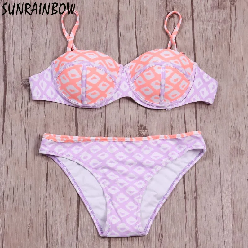 SUNRAINBOW 2019 Newest Low Waist Bikini Push Up Swimwear Swimsuit Women Retro Brazilian Style Biquini Beachwear Bathing Suit
SUNRAINBOW 2019 Newest Low Waist Bikini Push Up Swimwear Swimsuit Women Retro Brazilian Style Biquini Beachwear Bathing Suit