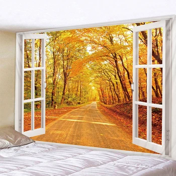 Forest Road Outside The Window Printed Tapestry Decorative Mandala Tapestry Indian Home Decor Big Hippie Wall Hanging Blanket
Forest Road Outside The Window Printed Tapestry Decorative Mandala Tapestry Indian Home Decor Big Hippie Wall Hanging Blanket