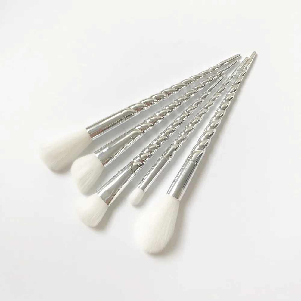 Silver/Gold Make Up Brushes Set High Quality Synthetic Hair Blending Loose Powder Contour Unicorn Brow Brush Blush Makeup Tools
Silver/Gold Make Up Brushes Set High Quality Synthetic Hair Blending Loose Powder Contour Unicorn Brow Brush Blush Makeup Tools