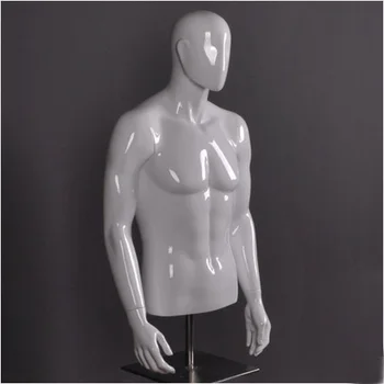 Fashionable Style Male Mannequin Half Body Mannequin Upper Model With Metal Base
Fashionable Style Male Mannequin Half Body Mannequin Upper Model With Metal Base
