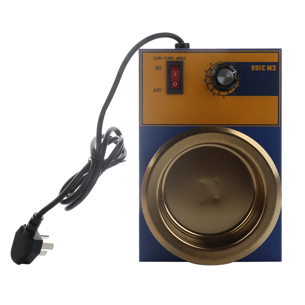 300w 220v Solder Furnace Melting Soldering Pot For Iron Solder Small Manual Adjustment Melting Round Soldering Furnace
300w 220v Solder Furnace Melting Soldering Pot For Iron Solder Small Manual Adjustment Melting Round Soldering Furnace