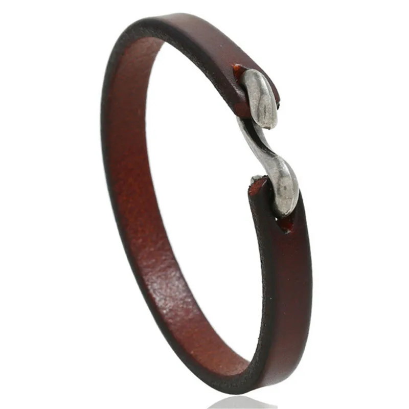 Minimalist Genuine Leather Wrap Bracelet 3 Color Antique Simple Leather Braclet For Men Wristband Jewelry pulseira masculina
Minimalist Genuine Leather Wrap Bracelet 3 Color Antique Simple Leather Braclet For Men Wristband Jewelry pulseira masculina